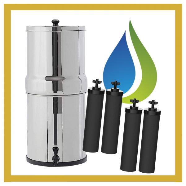 Aqua Bare   Carbon Bundle with 4 Carbon filters