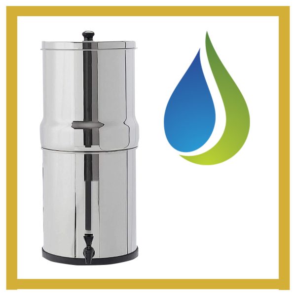 Aqua Bare 2.25 Water filtration system - Big Berkey Alternative. No filters included